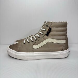 VANS Shoe Men’s 7.5 / Women’s Size 9 Cordura Sherpa Sk8-Hi High Walnut